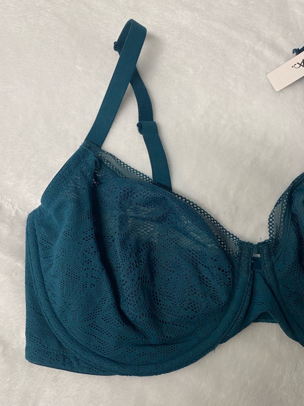 NWT Soma Unlined Perfect Coverage Bra With Underwire Size 36DD Dark Harbour - Picture 2 of 7